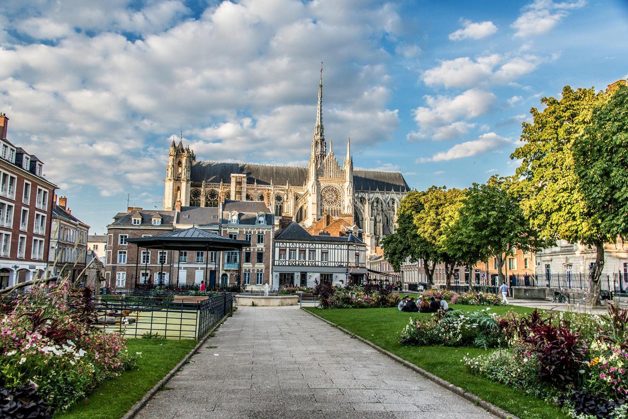 Bienvenue Au Parc St Pierre Apartment Amiens Exterior foto